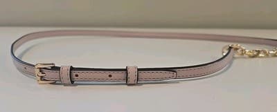 NWOT Michael Kors Carmen Small Logo Smartphone Crossbody Bag Blush Signature - Thumbnail 10