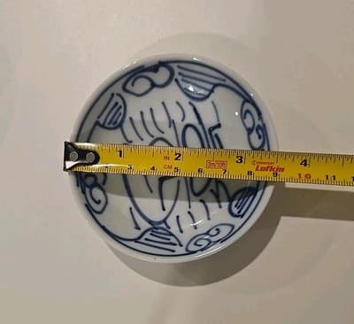 Canton Express Boston Warehouse Double Happiness Set of 4 Dip Sauce Bowls - Thumbnail 3