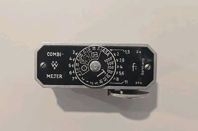 Vintage Cold Rangefinder Accessory FFWB Combi Meter Hugo Meyer & Co Germany - Thumbnail 3