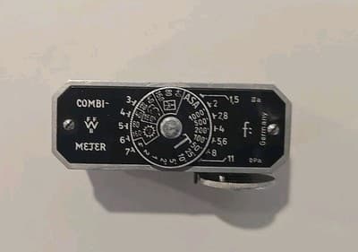 Vintage Cold Rangefinder Accessory FFWB Combi Meter Hugo Meyer & Co Germany - Thumbnail 2