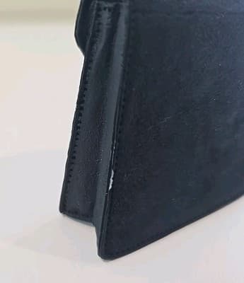 Vtg Just the Right Shoe Raine "Queen of Hearts" Black Miniature Purse #25326 - Thumbnail 6