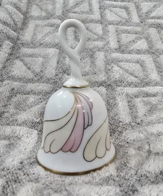 Gorham Fine China Porcelain Bell Made In Japan - Thumbnail 3