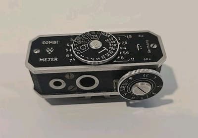 Vintage Cold Rangefinder Accessory FFWB Combi Meter Hugo Meyer & Co Germany