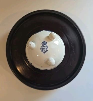 Royal Worcester Japonisme Miniature Orb Three Ball Footed Vase 1875 - Thumbnail 6
