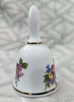 Reutter Porzellan - Germany Floral Bouquet Bell , Bell Collectors Club - Thumbnail 2