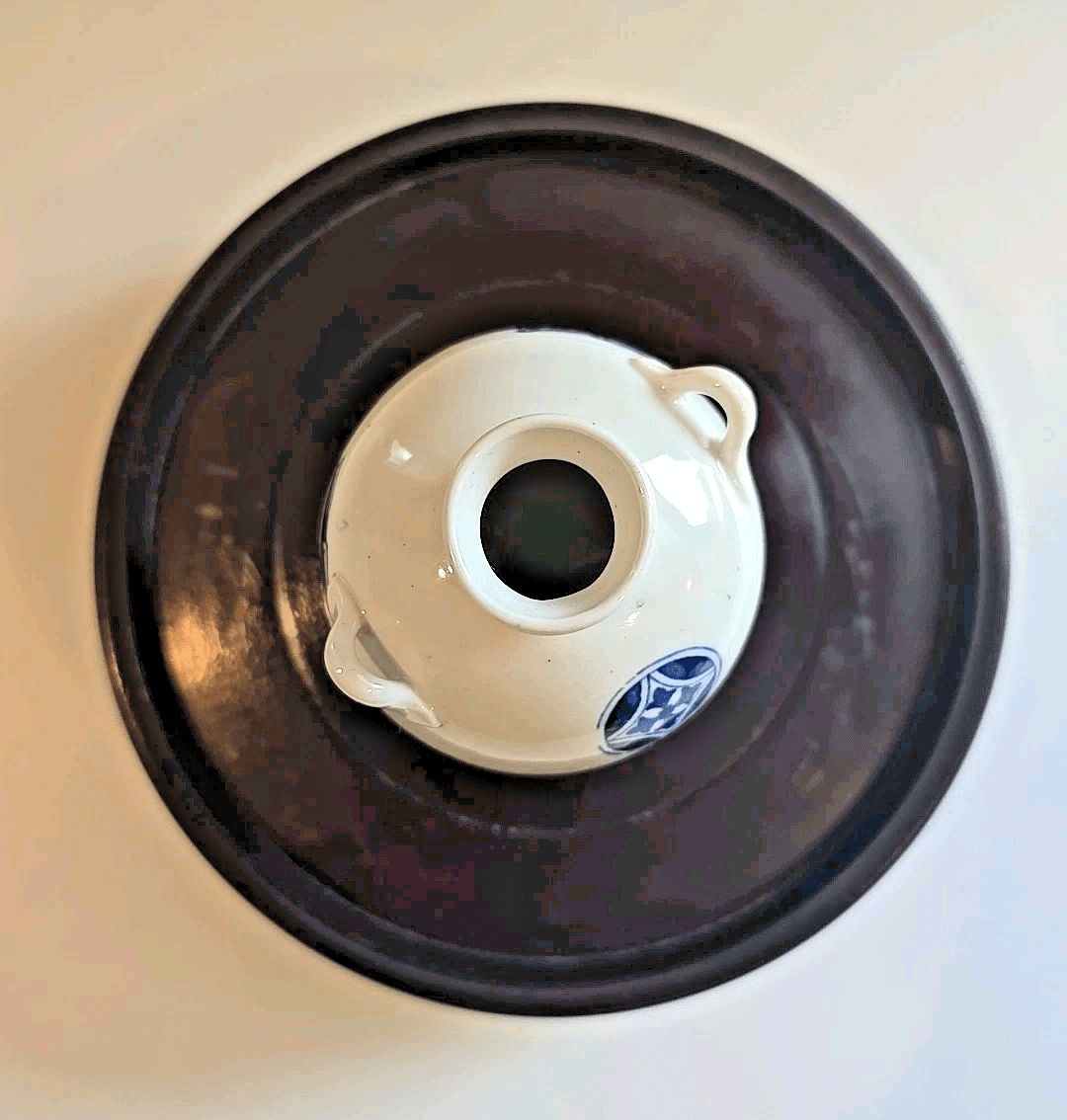 Royal Worcester Japonisme Miniature Orb Three Ball Footed Vase 1875 - Thumbnail 5