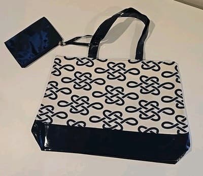 Bag Faux Leather Shoulder Bag Double Handle Hand Bag Tote Bag Roomy