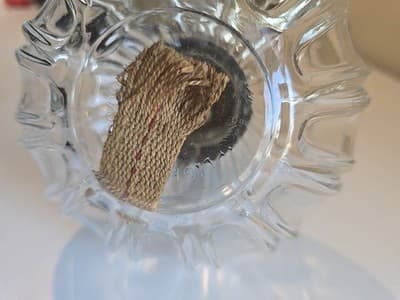 Lamp Light Farms Model 330 5 Designed Clear Glass Oil Lamp - Thumbnail 9