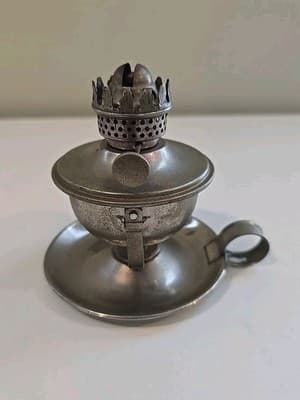 Collectible Brass Oil Lamp 4”