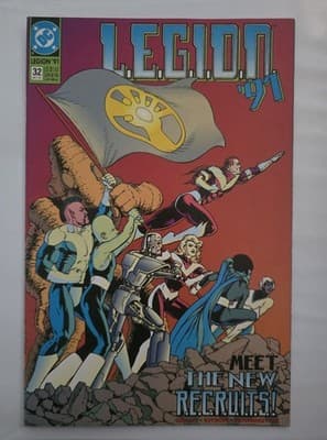 L.E.G.I.O.N. Legion #32 Alan Grant 1991 Comic DC Comics