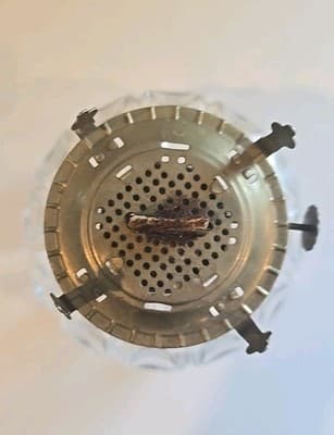 Lamp Light Farms Model 330 5 Designed Clear Glass Oil Lamp - Thumbnail 6
