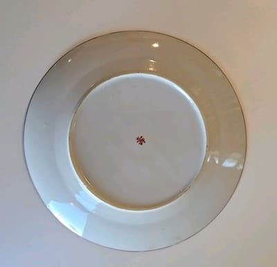 Antique Japanese Kutani Eggshell Porcelain Saucer and Plate 2pc - Thumbnail 3