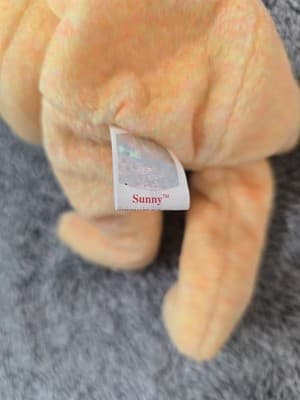 TY Beanie Baby - SUNNY the e-Bear (8.5 inch) - Thumbnail 6