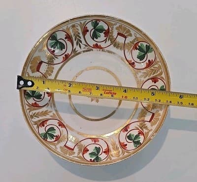 Antique Derby England Teacup & Saucer - Thumbnail 7