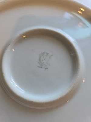 Antique Handpainted Noritake Japan Floral Dessert Plate - Thumbnail 4