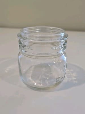 Vtg. Atlas EZ Seal Canning Jar Bottle Embossed Clear Glass No Lid 13 - Thumbnail 5