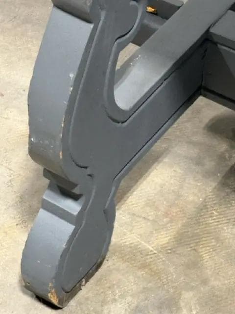 5-Drawer Painted Gray Desk (AS IS) - Thumbnail 6