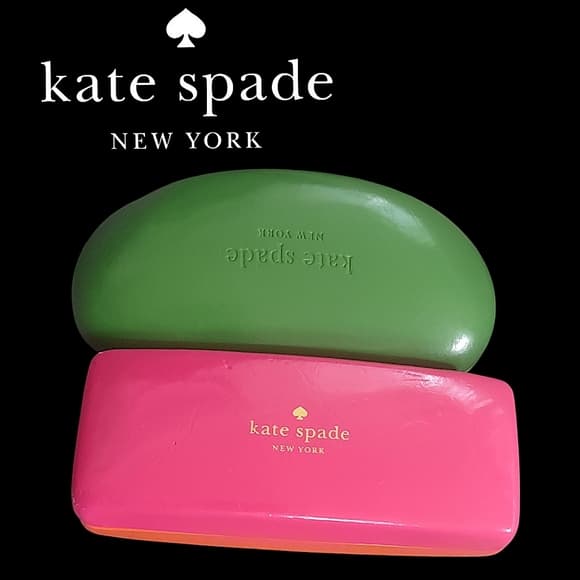 kate spade Pink and Green Eyeglass Cases (Set of 2) - Thumbnail 9