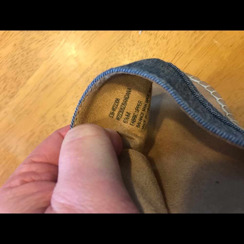 DENIM WHITE MOUNTAIN SANDAL. Sz 6.5 - Thumbnail 6