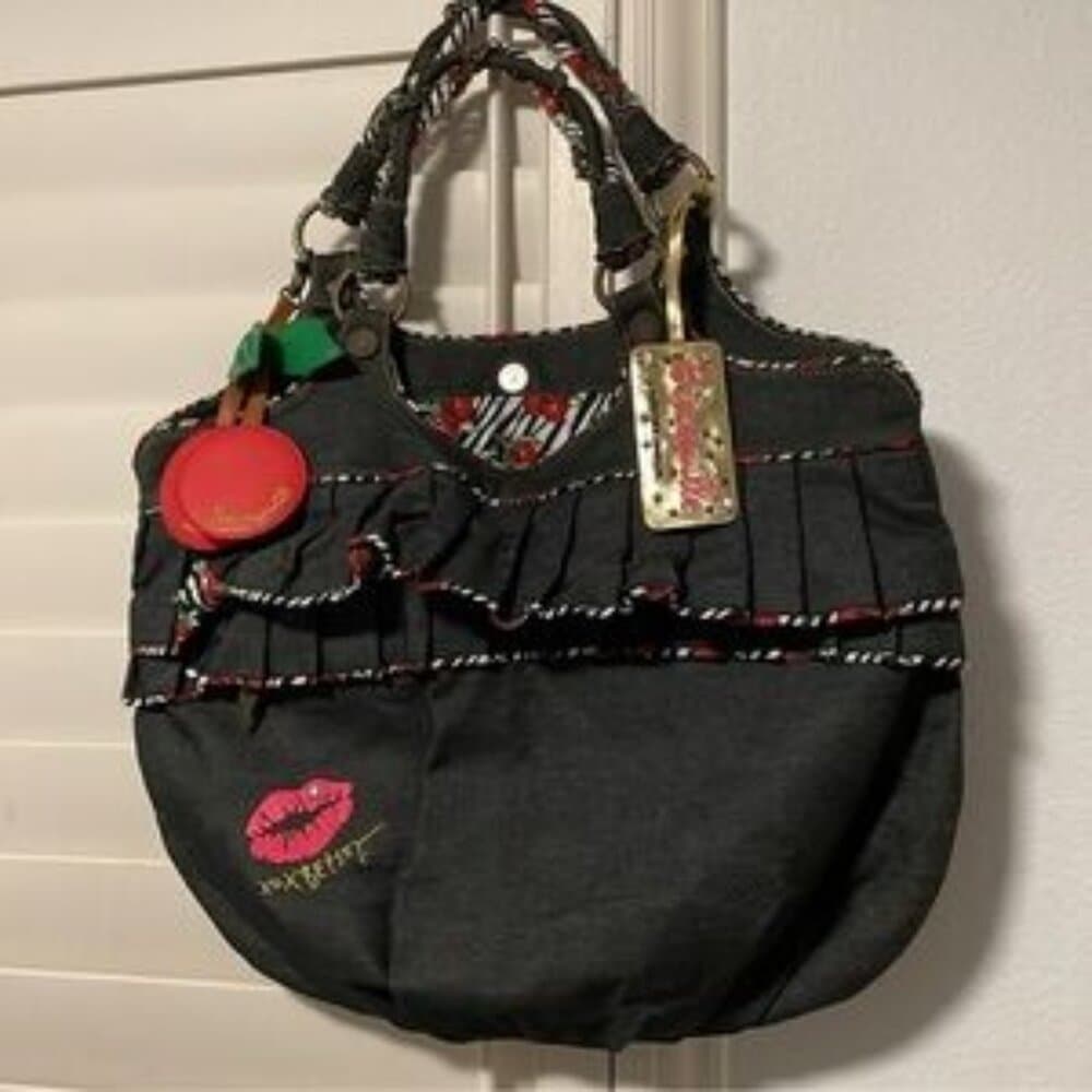 Betsey Johnson Black denim - Thumbnail 3