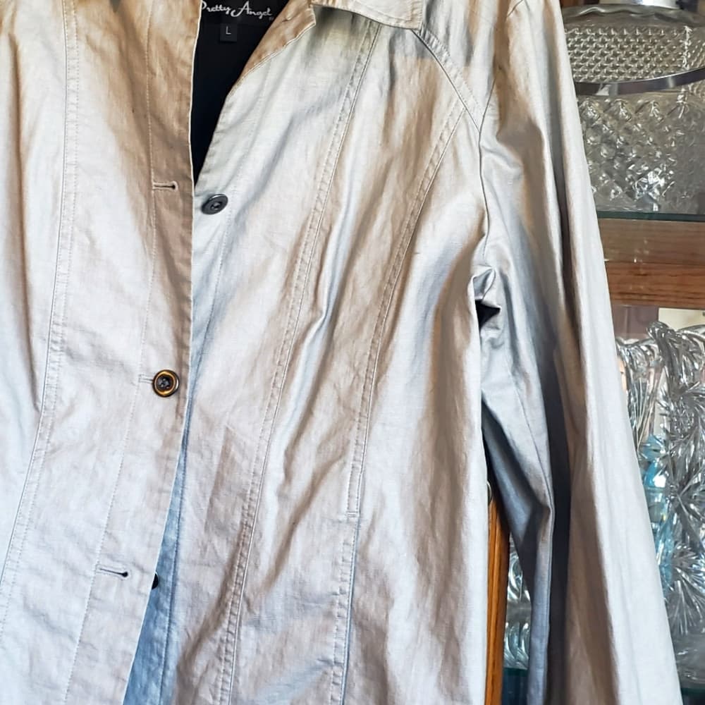 Metalic cloth Jacket - Thumbnail 2