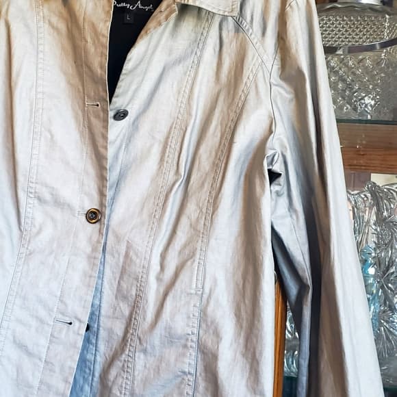 Metalic cloth Jacket - Thumbnail 3
