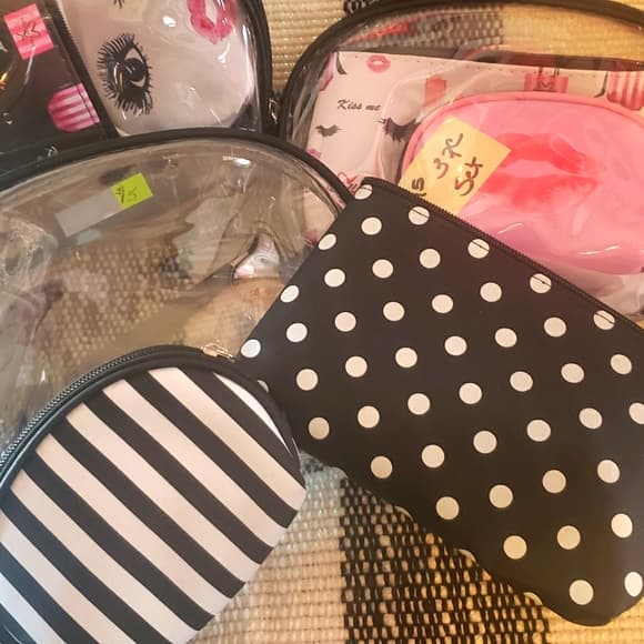 3 pc MakeUp Bags - 3 designs - Thumbnail 2