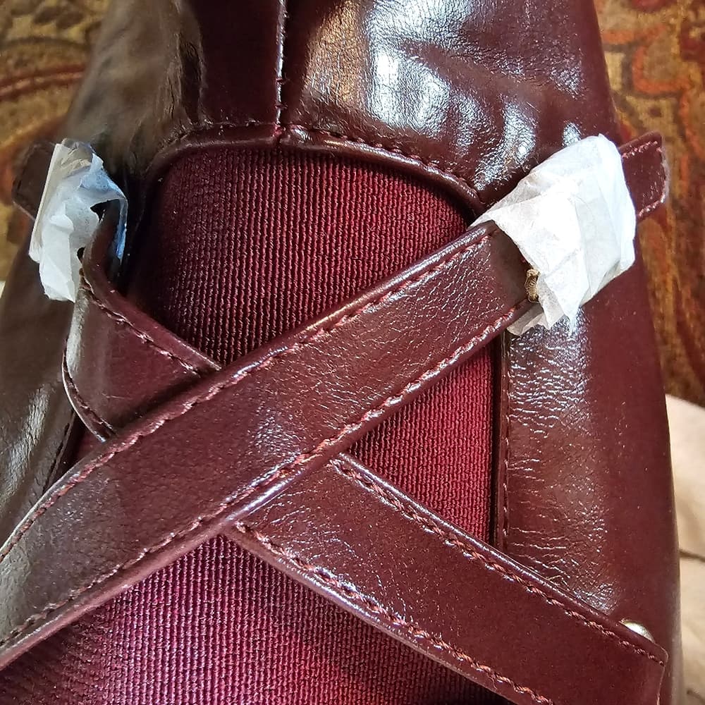 Beautiful Burgundy Tall Boots - Thumbnail 2