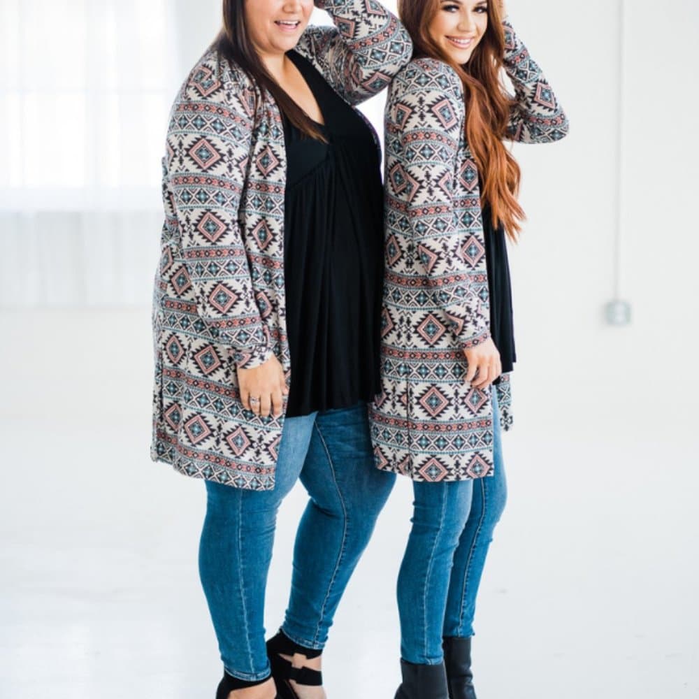 Diamond Design Cardigan