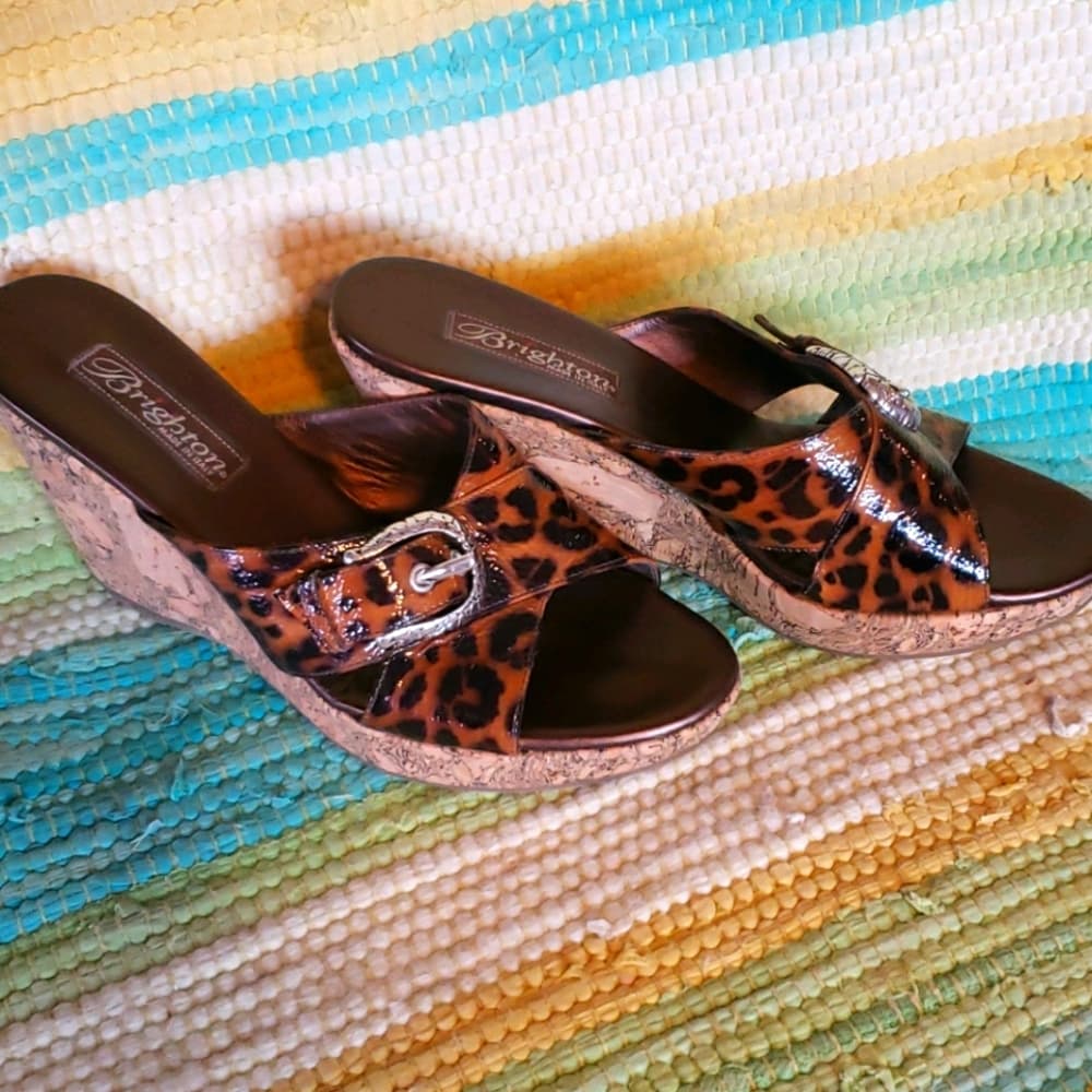 Brighton Leopard Wedge - Thumbnail 3