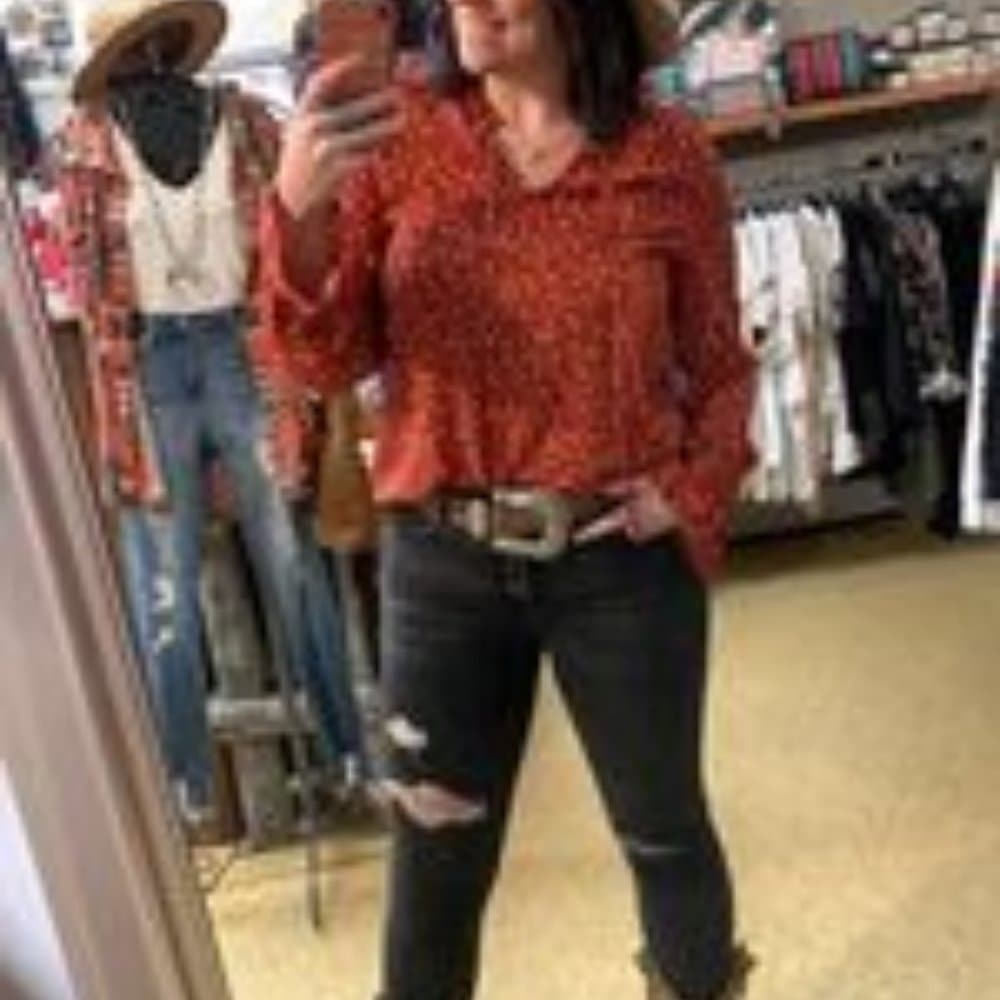 Red Blouse