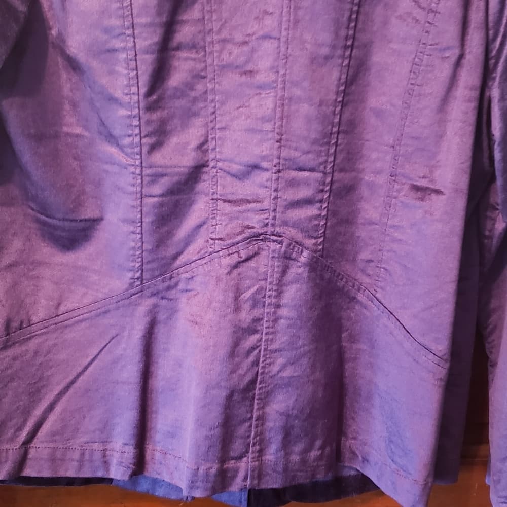 Dark Purple Jacket - Thumbnail 2
