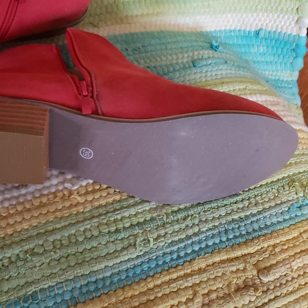 Red New bootie
