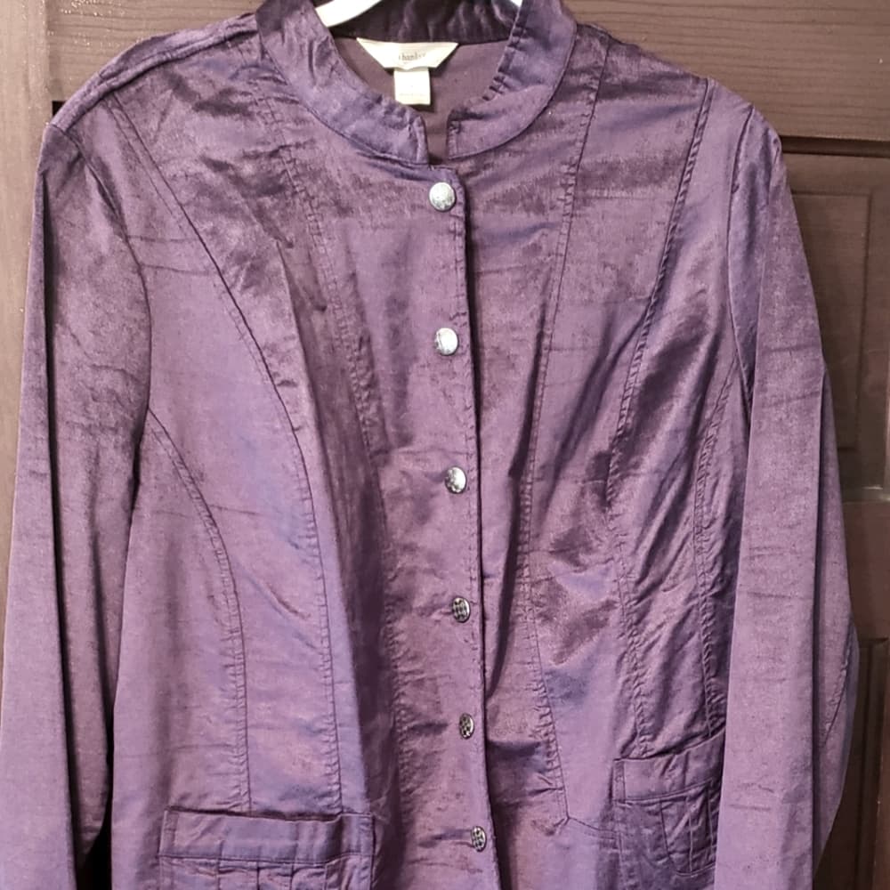 Dark Purple Jacket - Thumbnail 3