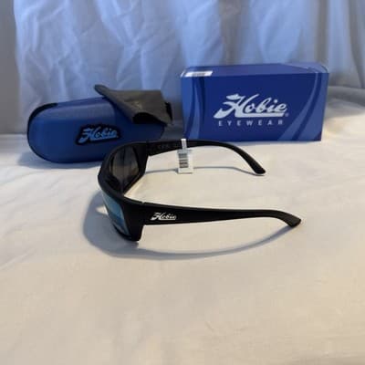 Hobie Snook Float Polarized Sunglasses Cobalt lens BLK Frame - Thumbnail 2
