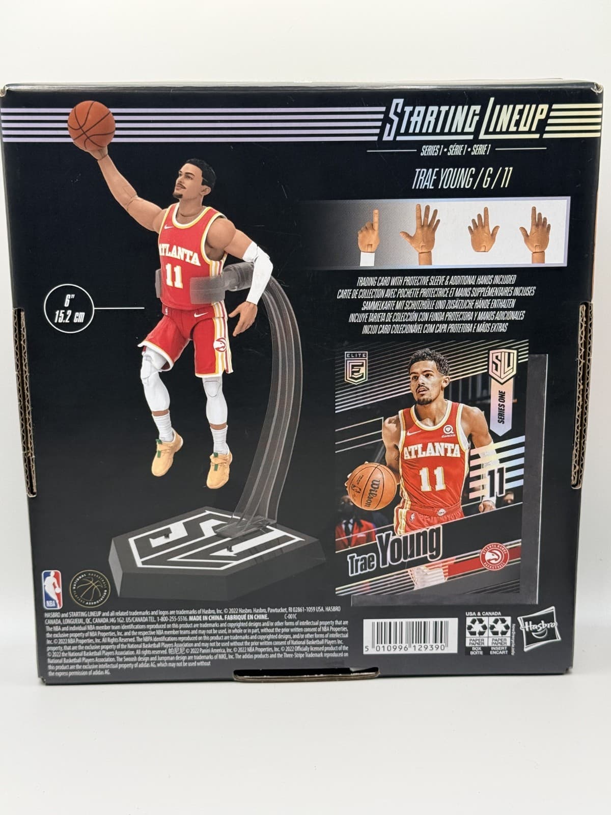 Hasbro Starting Lineup Series 1 - Trae Young #11 Action Figure - Thumbnail 2