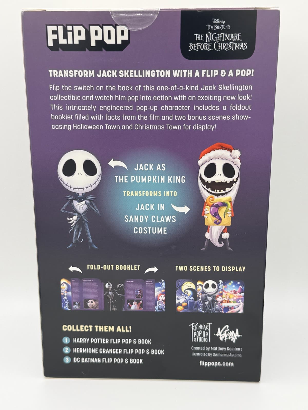 Flip Pop Disney The Night Before Christmas 06 Jack Skellington - Thumbnail 3