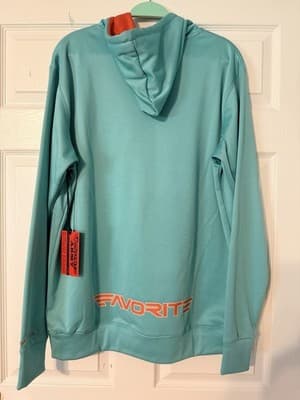 Favorite Fishing Hoodie Mint Size Small - Thumbnail 2