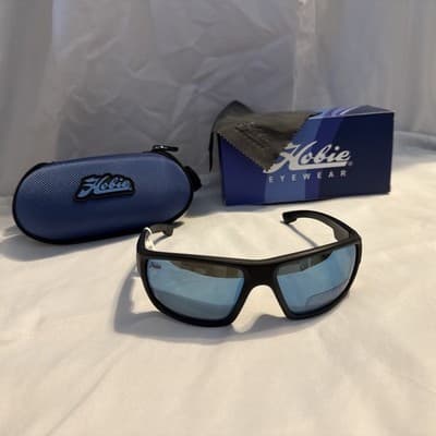 Hobie Mojo Float Satin / Blue Polarized Sunglasses - MOJO-B010168