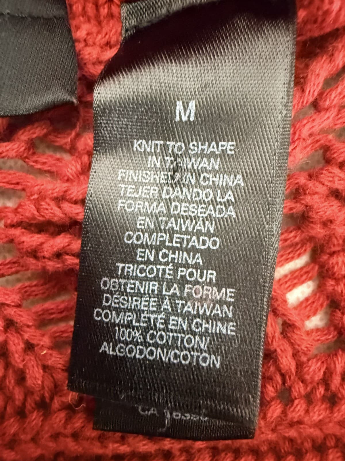 Axcess by Liz Claiborne Women's Cardigan Red M - Thumbnail 4