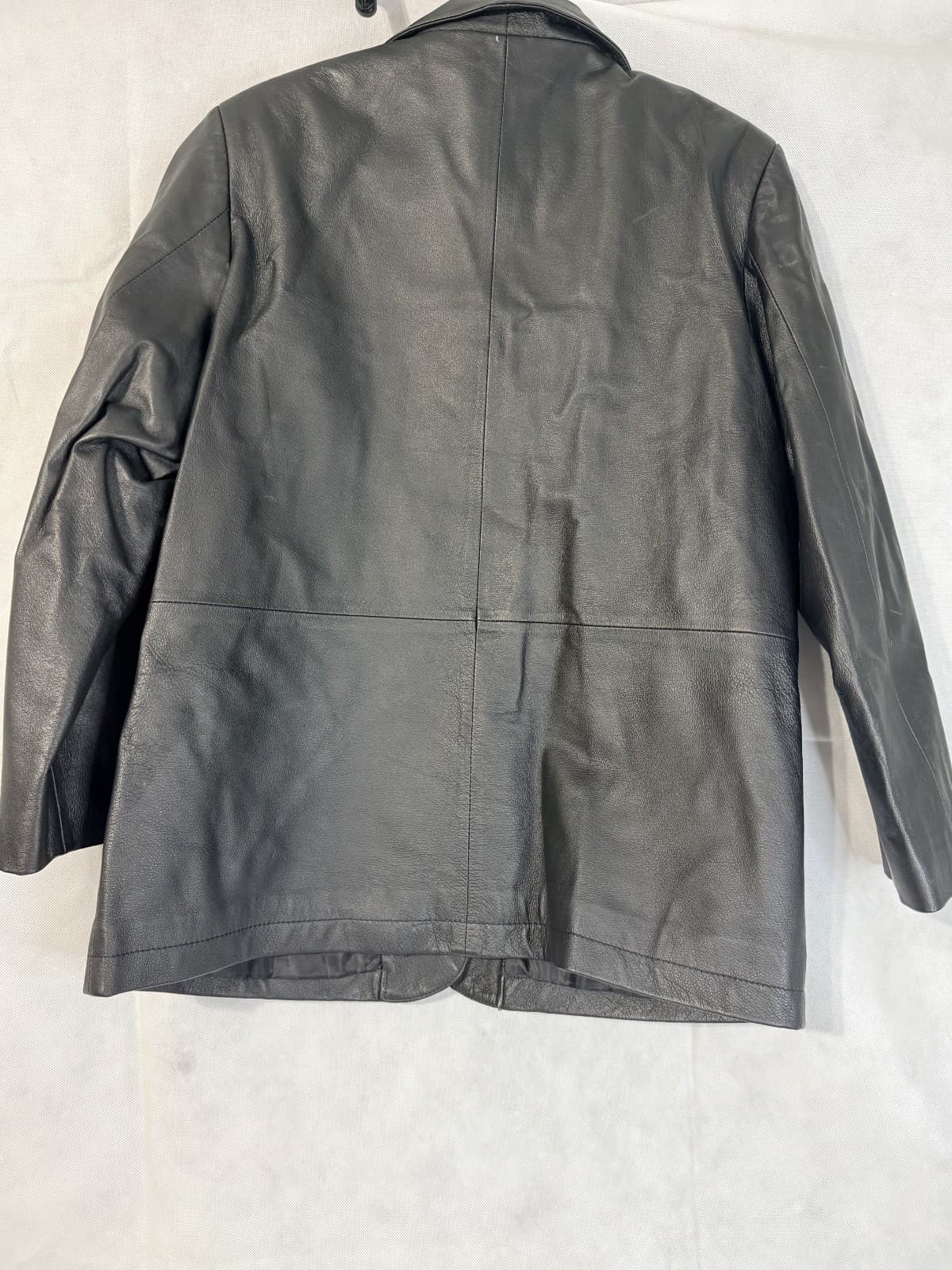 Vintage Bagatelle Genuine Leather Black Jacket Ladies Size 12P Career Casual - Thumbnail 2
