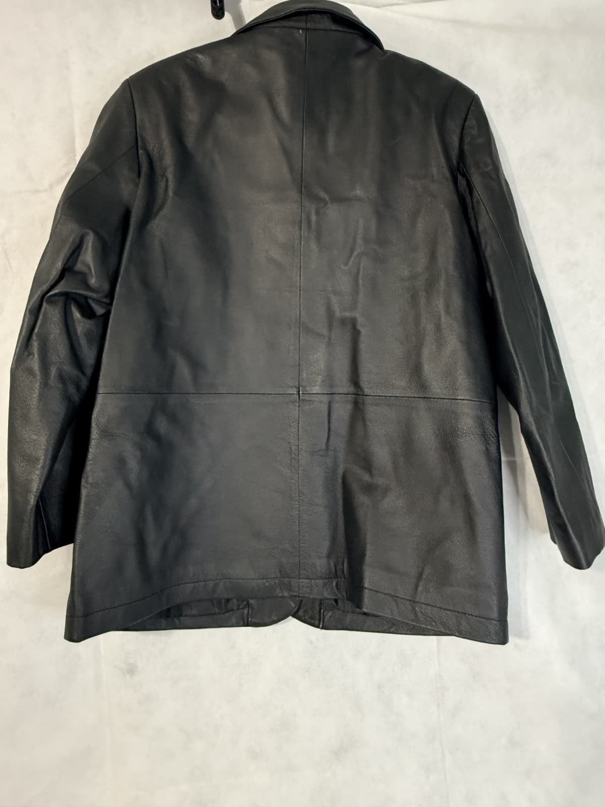 Vintage Bagatelle Genuine Leather Black Jacket Ladies Size 12P Career Casual - Thumbnail 3