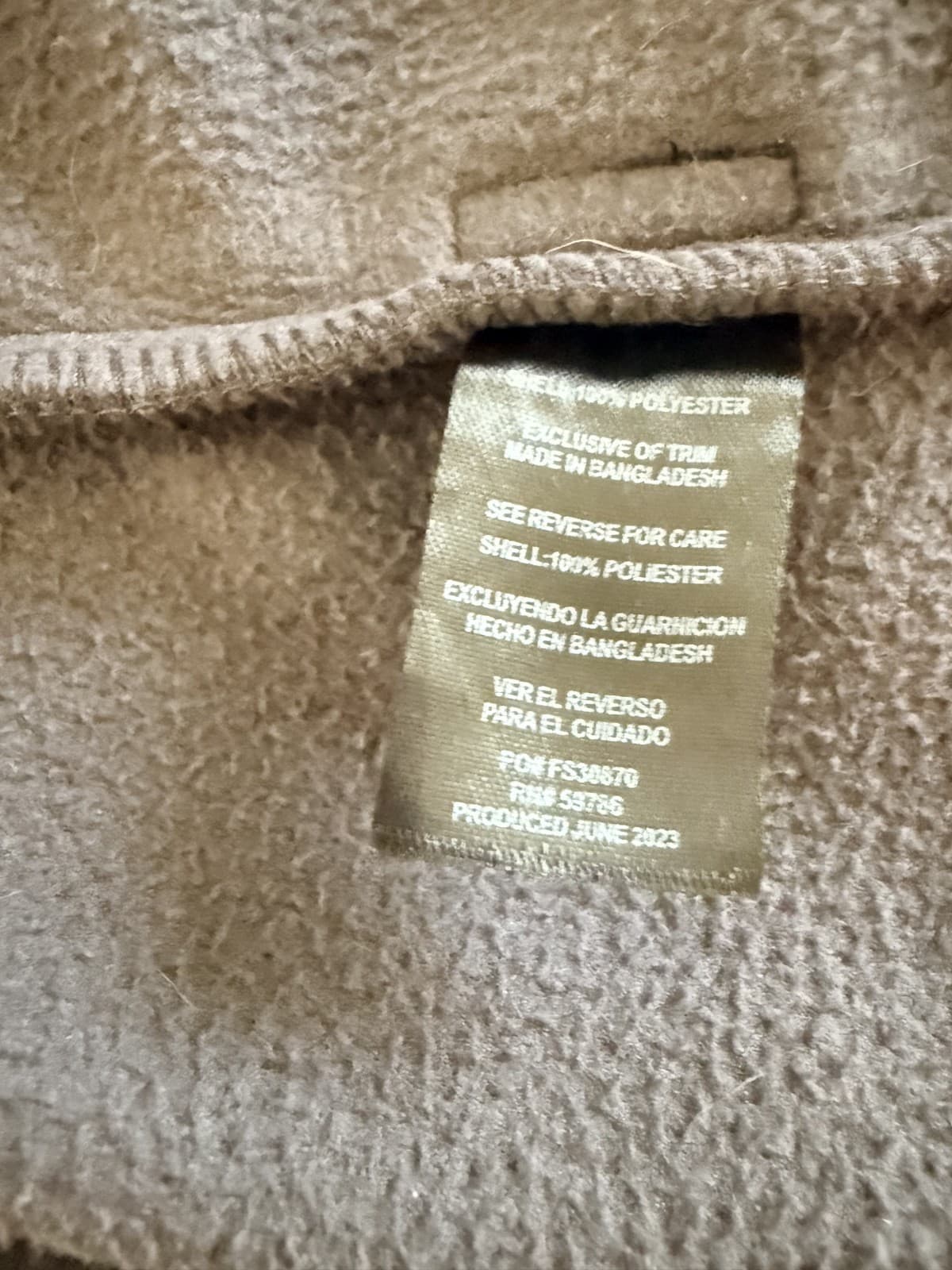Beverly Hills Polo Club Men's 2X Gray Black Jacket Full Zip Casual - Thumbnail 2