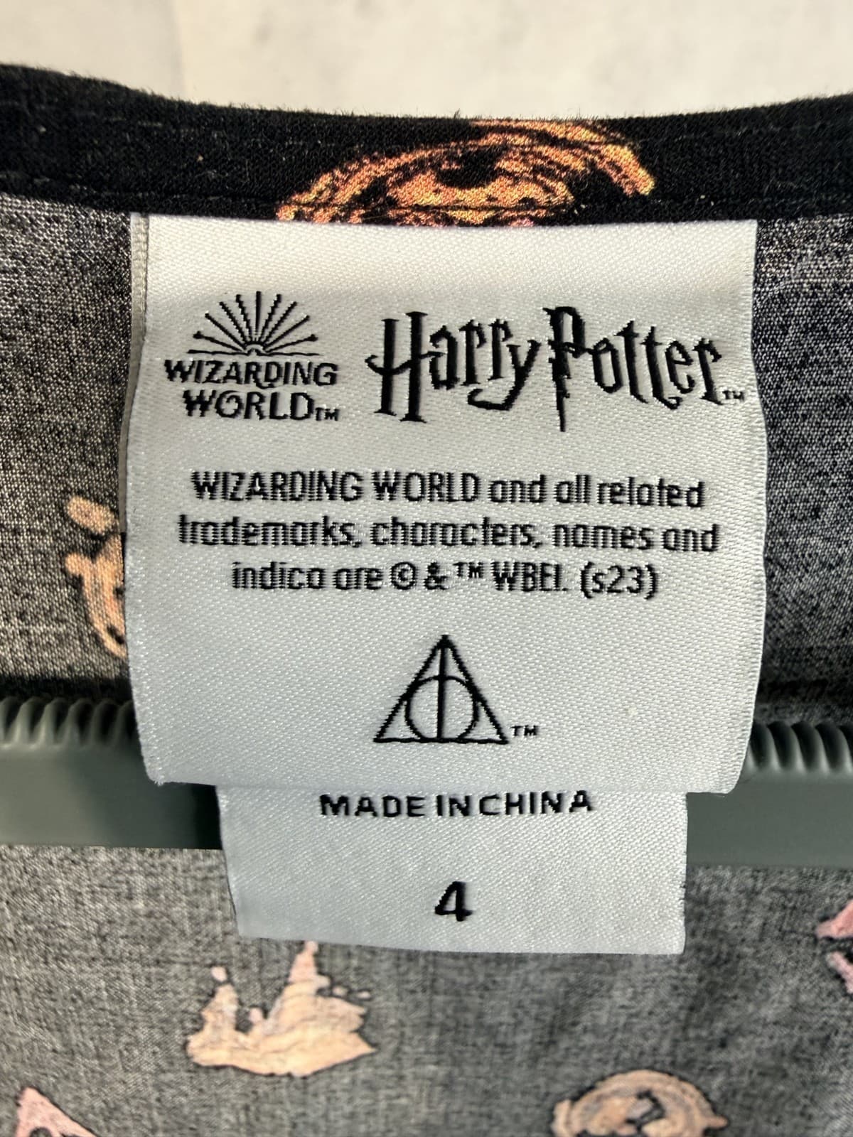 Torrid Harry Potter Deathly Hallows Women's Shirt sz4 - Thumbnail 2