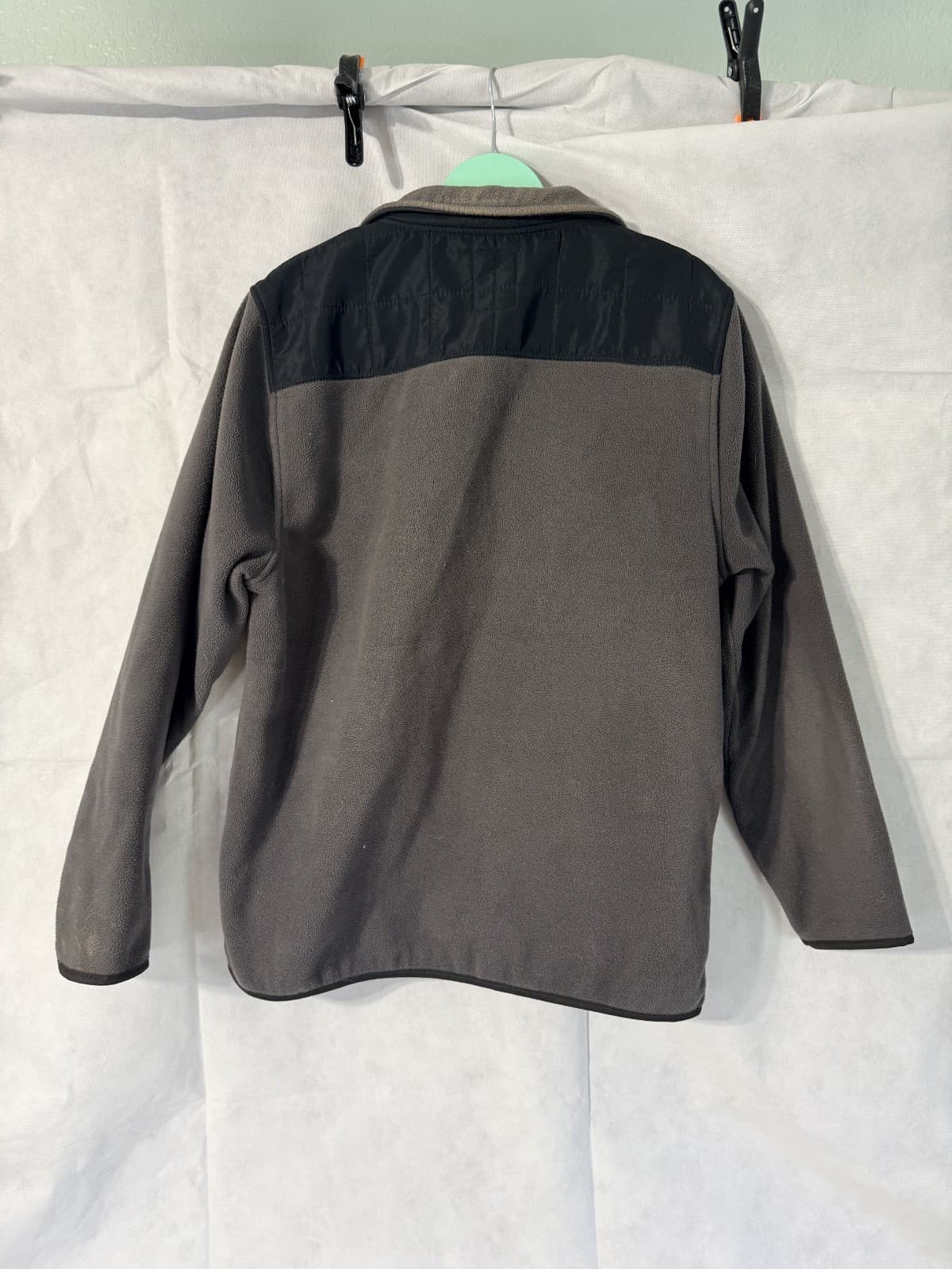 Beverly Hills Polo Club Men's 2X Gray Black Jacket Full Zip Casual - Thumbnail 4
