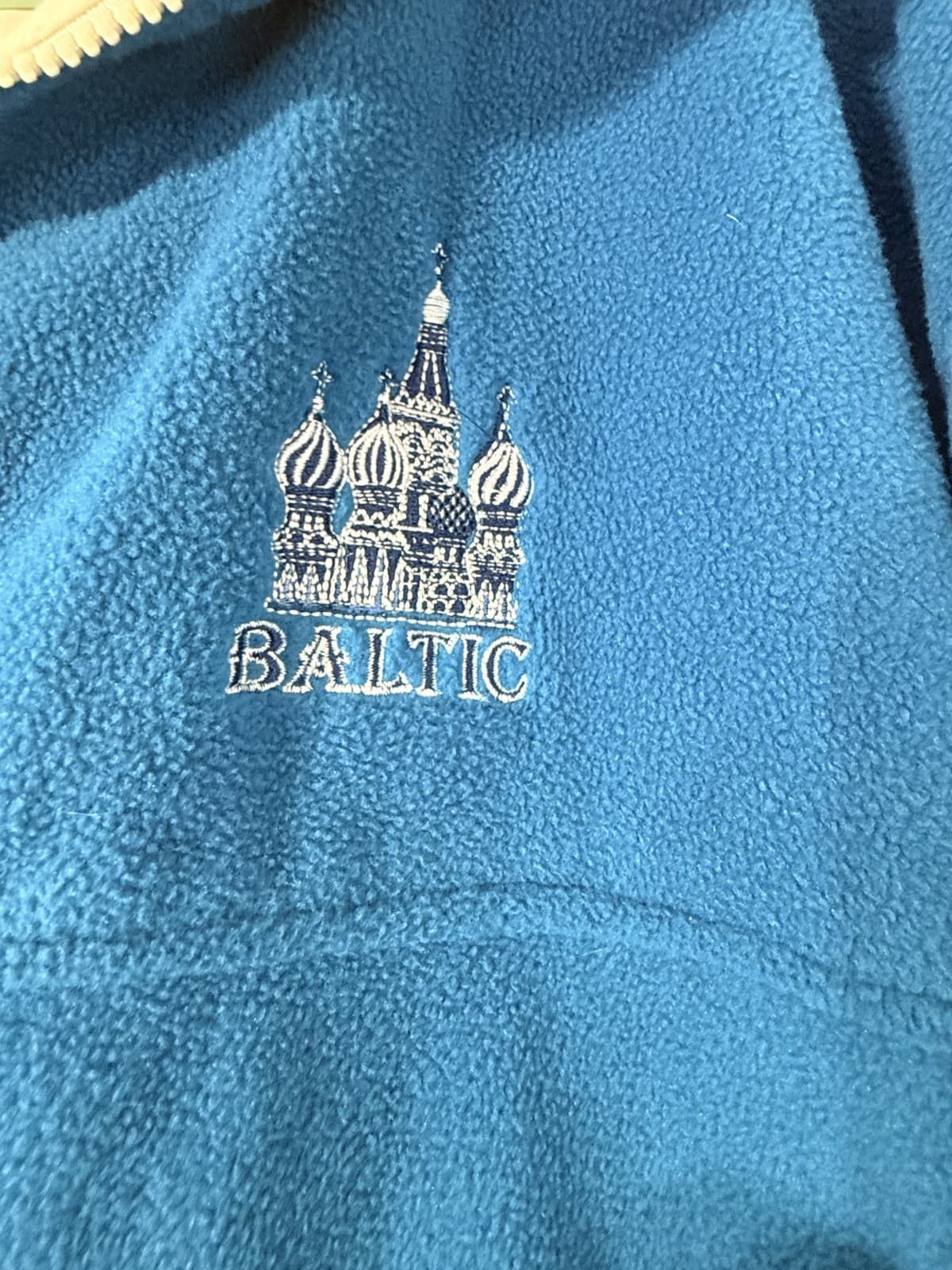 Baltic Princess Cruise Reversible Jacket Tan With Fleece Lining Full Zip X-Large - Thumbnail 5