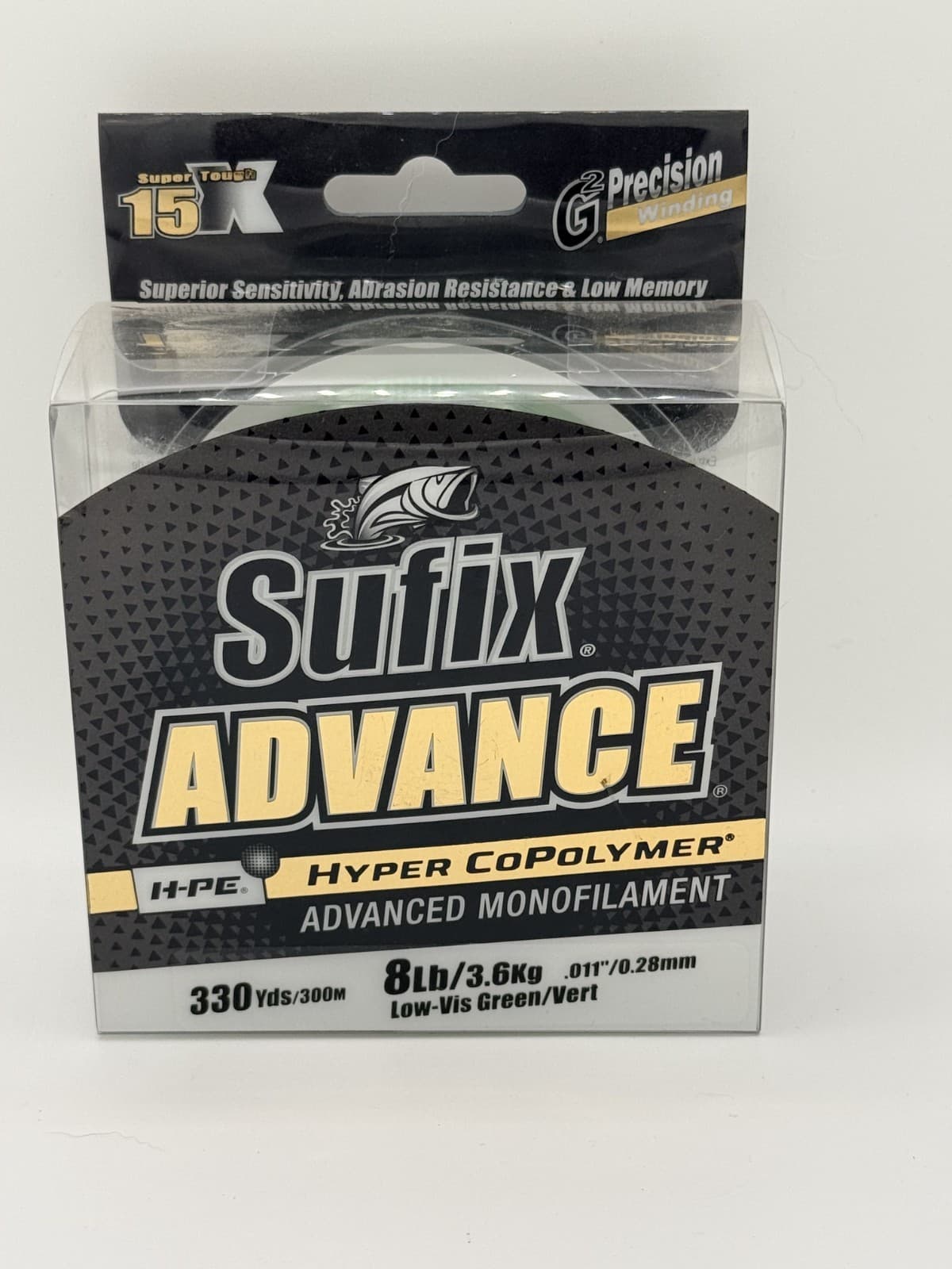 Suffix Advance Monofilament Green 330yds - Thumbnail 2