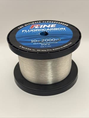 P-Line Fluorocarbon Fishing Line 2000 Yards 10LB - Thumbnail 3