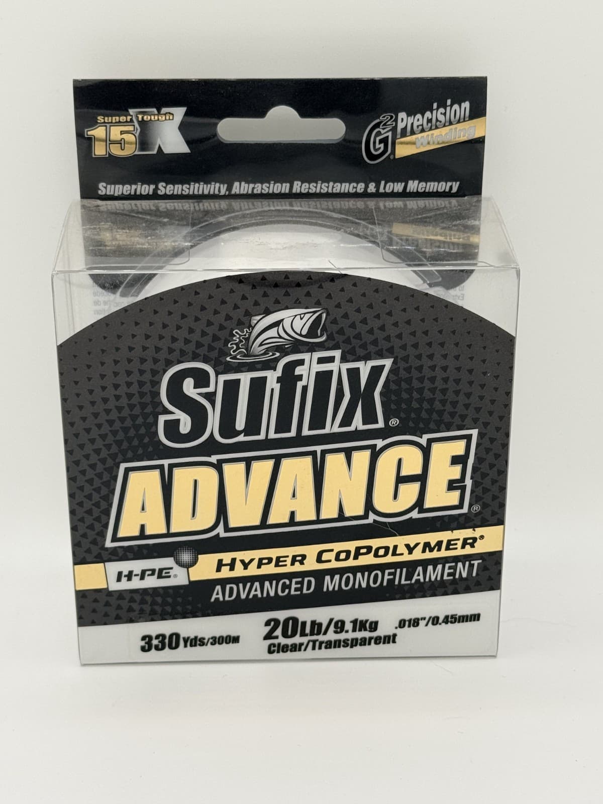 Sufix Advance Monofilament Clear 330yds - Thumbnail 2