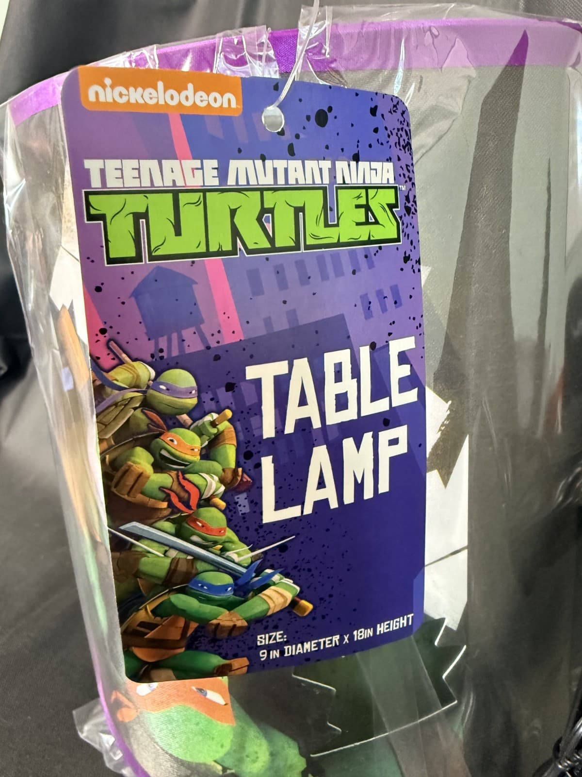 Teenage Mutant Ninja Turtle Desk Lamp New still in plastic - Thumbnail 2